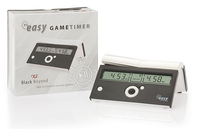 Chess Clocks: DGT Easy Gametimer Black Beyond
